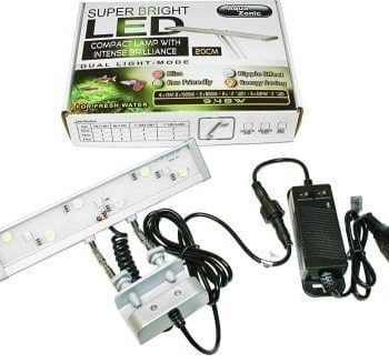 Aqua zonic super bright LED-lampe med teleskoparm 9.5W