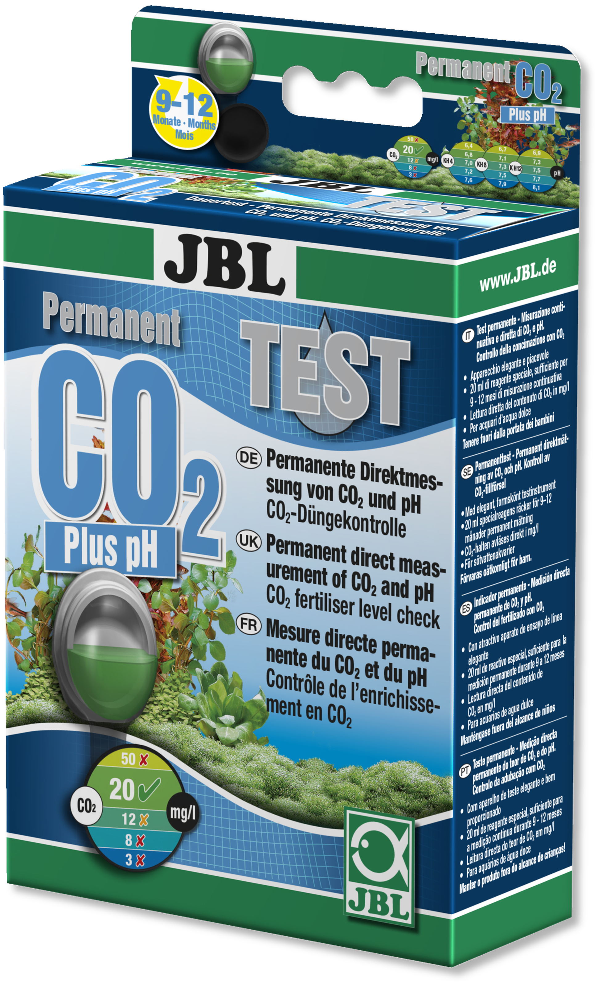 JBL Permanent CO2 & PH Test