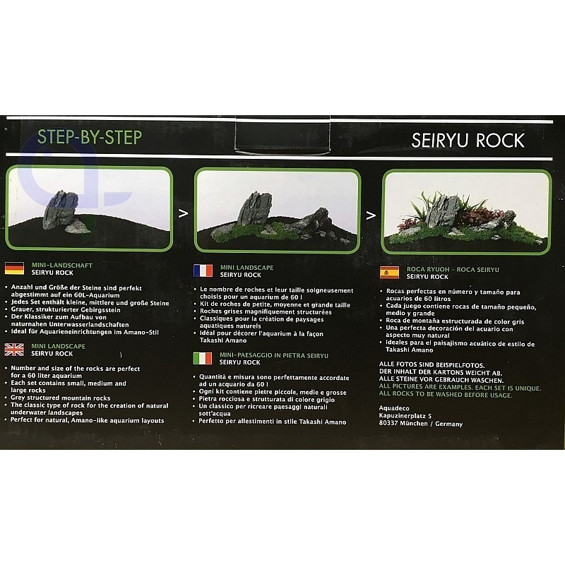 Aquadeco Deko-Set Mini-Landskap