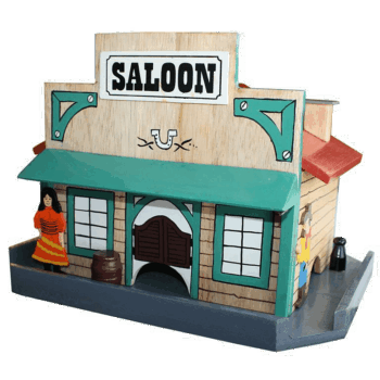 Fuglemater saloon glendale 30x24x20cm