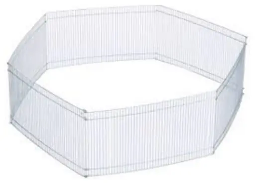 LØPEGÅRD TIL GNAGERE 6 KANTET