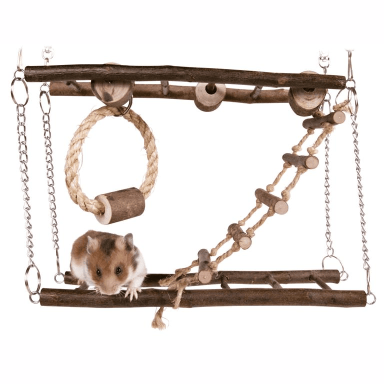 Hengebro 2 etasjer med tauring 27x17x9cm