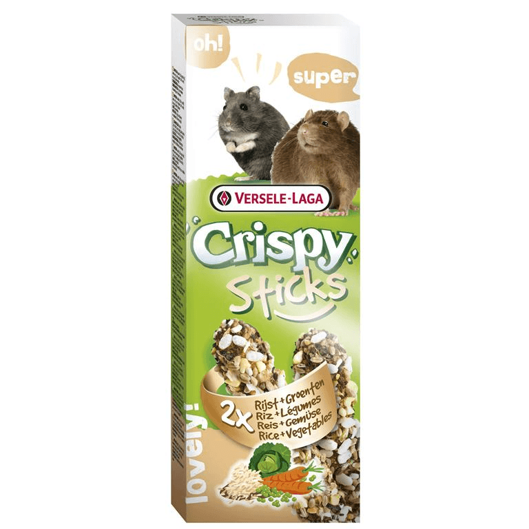 Frøstang prestige til hamster og rotte med ris og grønnsaker