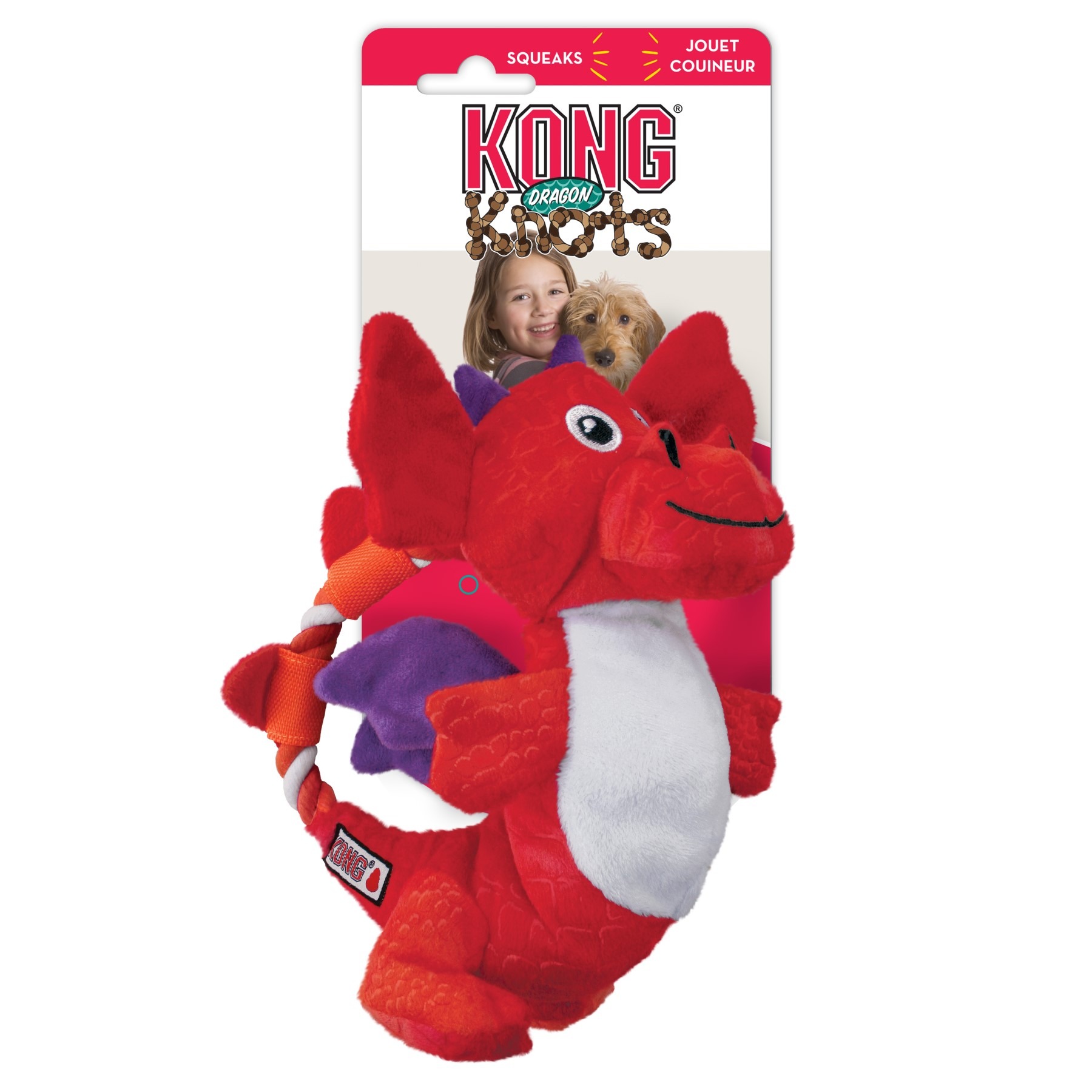 KONG-Dragon-Knots-Hundeleke.jpg KONG Dragon Knots Hundeleke