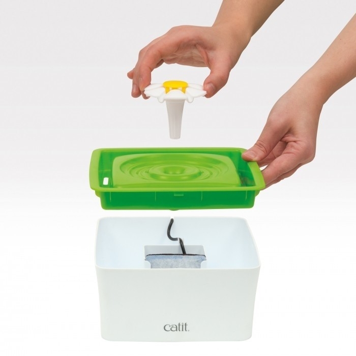 Vannfontene-Catit-Flower-Mini-1.5L.....jpg Vannfontene Catit Flower Mini 1.5L