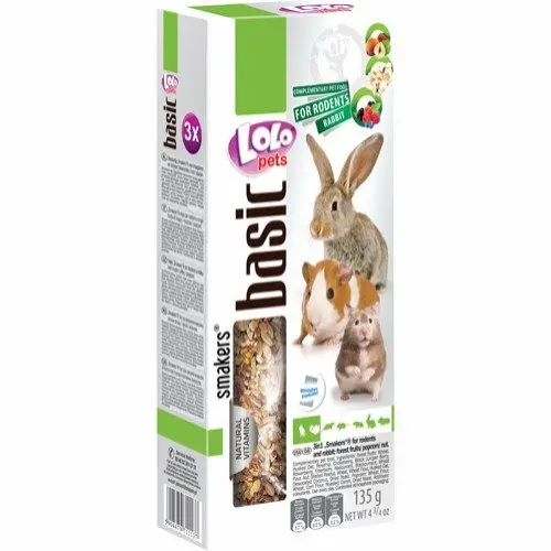 frøstenger basic snacks kanin gnager