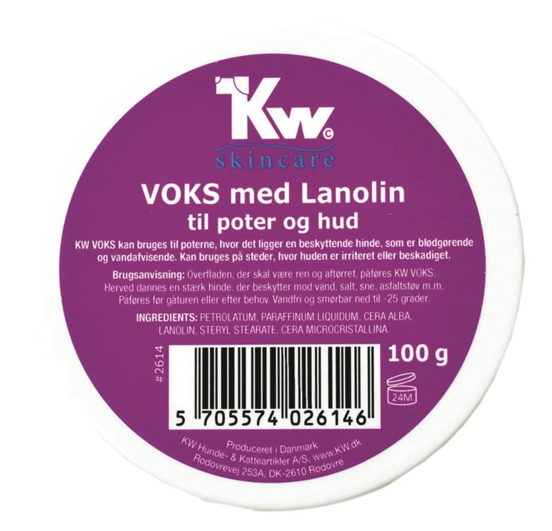 KW Potesalve-potevoks med lanolin - uten vann 100gr KW Potesalve-potevoks med lanolin - uten vann 100gr