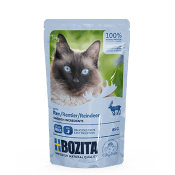 Bozita kjøttbiter i saus med reinsdyr 85g