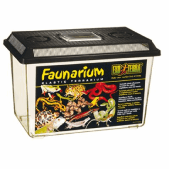 Transportbur plast terrarie 37x22x24.5CM, brukt