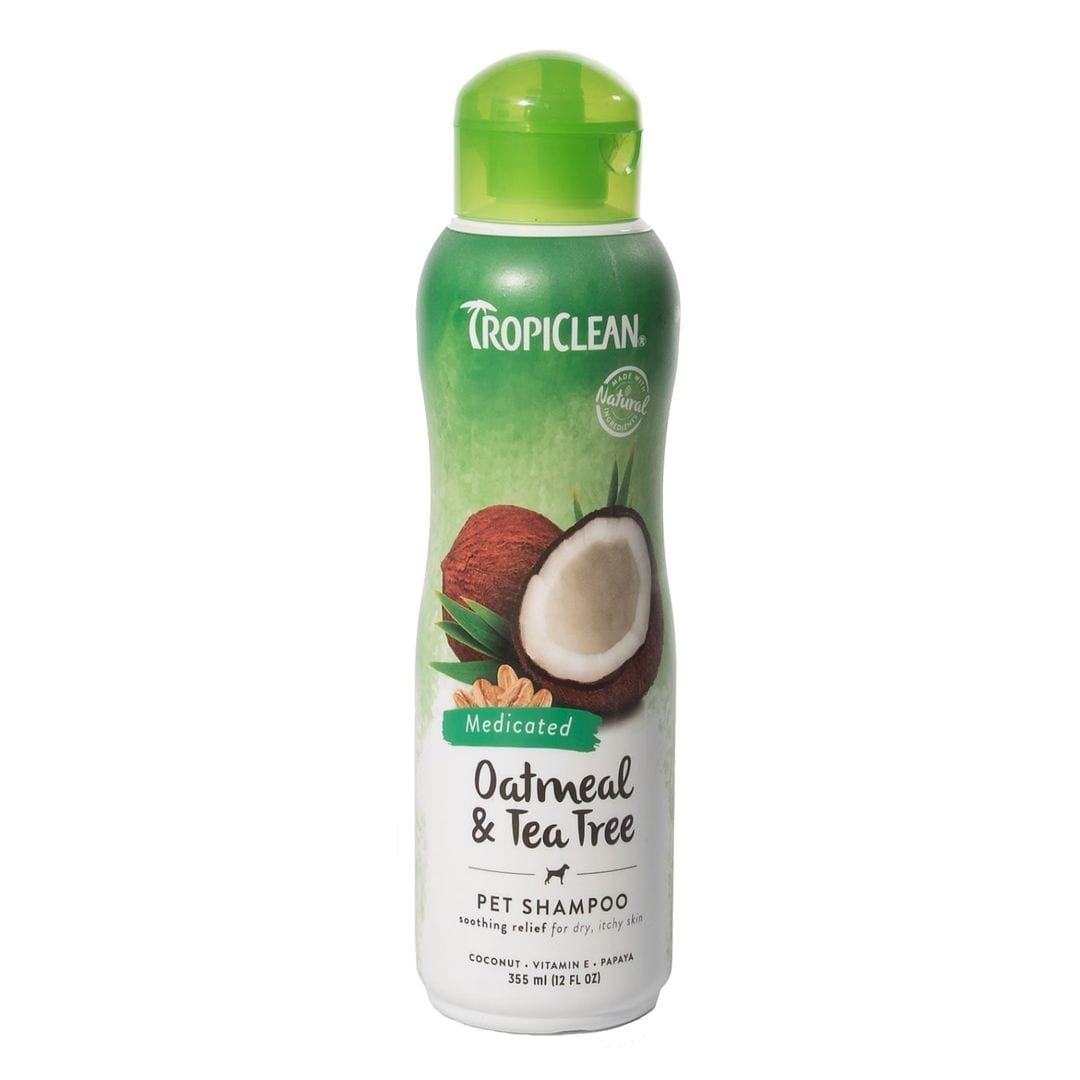 Tropiclean Oatmeal & Tea Tree Shampoo 355ml