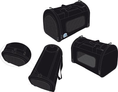 Transportveske nylon Ozami 41.5x25x25cm