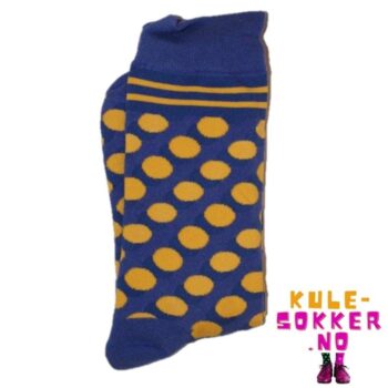 Lilla Sokker med Gule Polkadotter