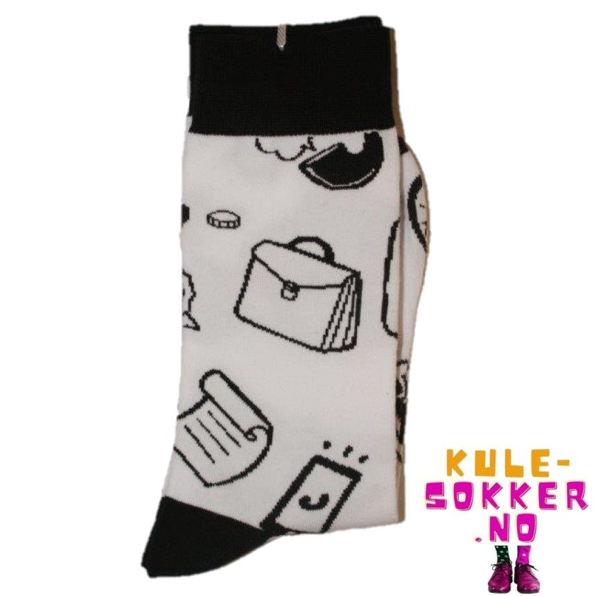 Sokker med Veske og Pipe