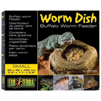 Exo Terra Worm Dish 8.5x4.5x10cm