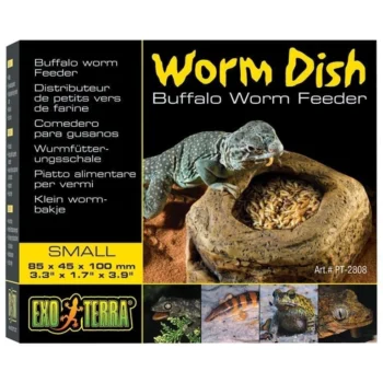 Exo Terra Worm Dish 8.5x4.5x10cm