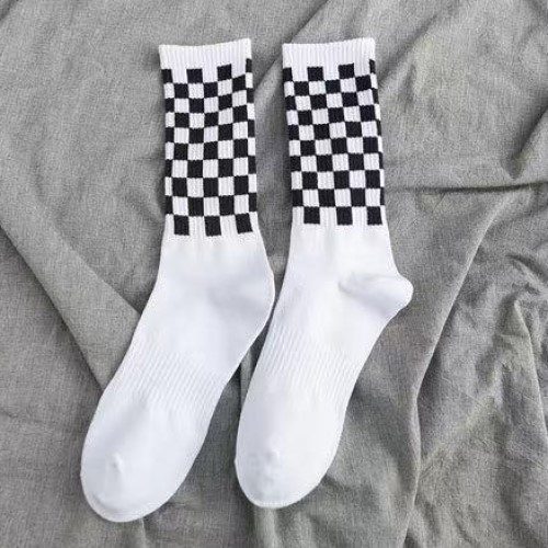 Black and White Sportssokk