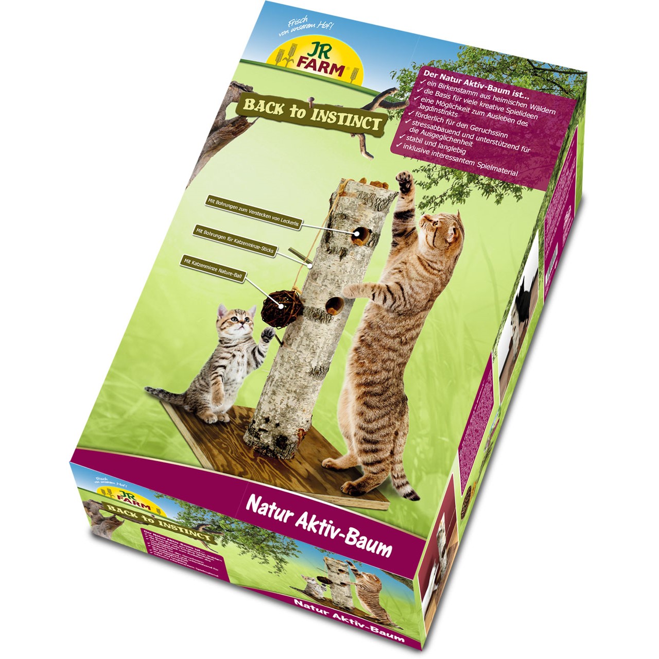 JR Farm back to Instinct kloremøbel 38x38x58cm JR Farm back to Instinct kloremøbel 38x38x58cm