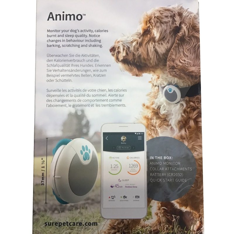 Animo Activity and Behaviour Monitor - Sure Petcare Aktivitetsmåler Animo Activity and Behaviour Monitor - Sure Petcare Aktivitetsmåler