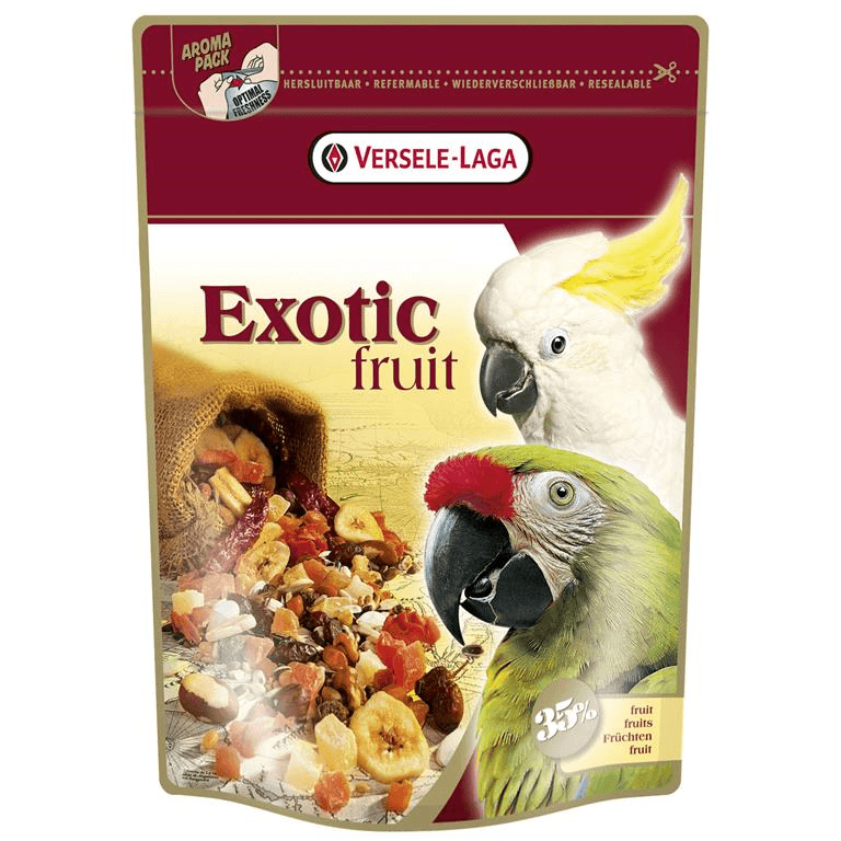 Papegøyefor Prestige exotic frukt mix 600g