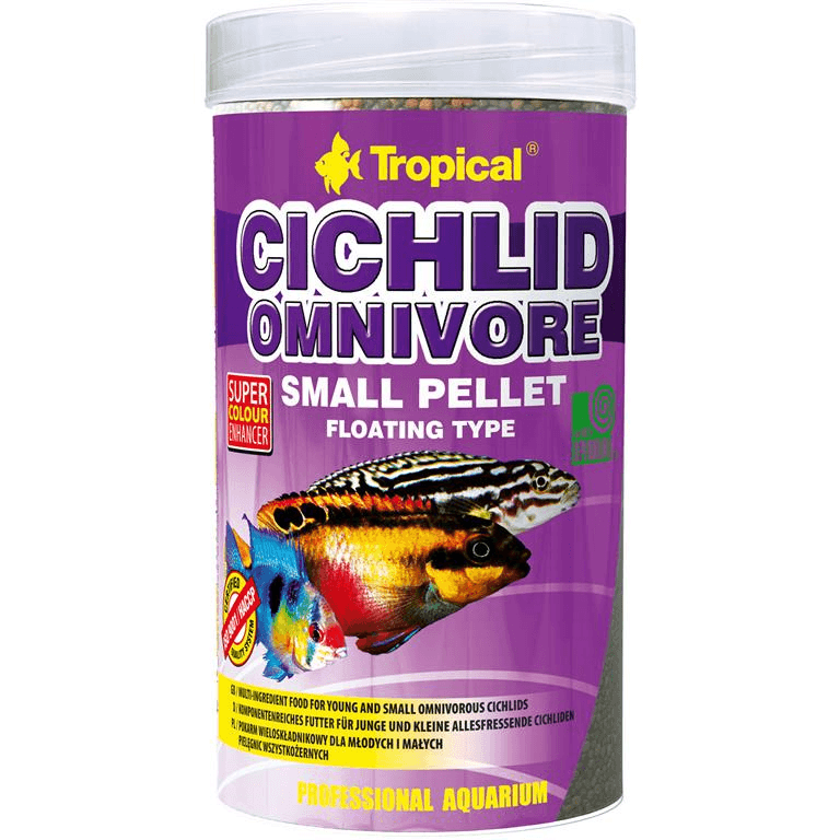 Tropical Cichlid Omnivore Small Pellet