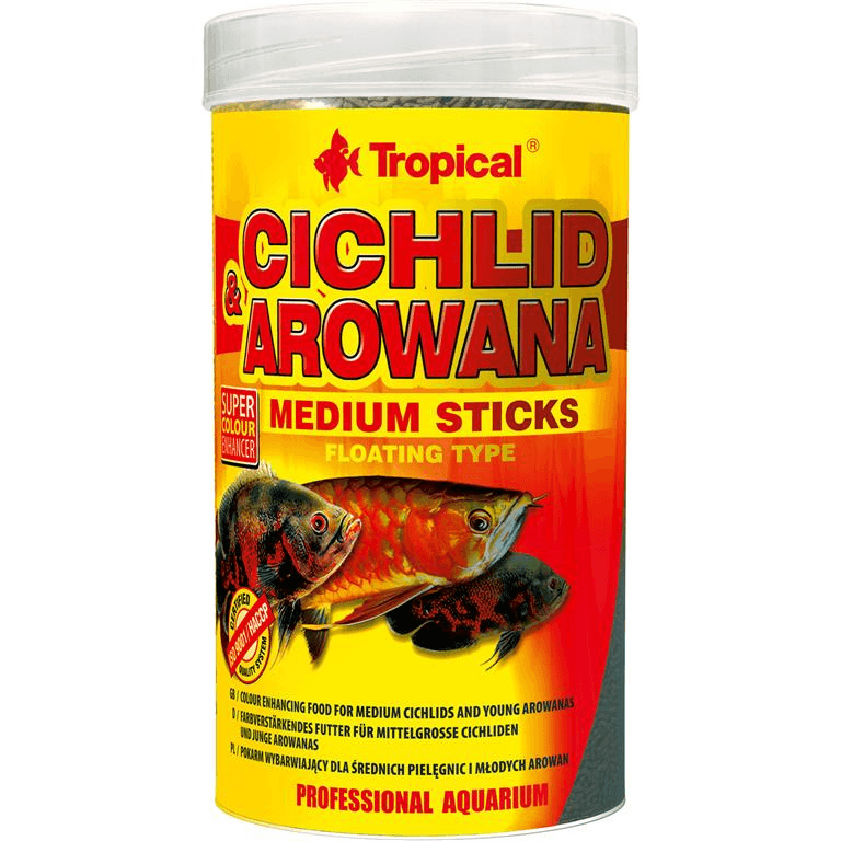 Tropical Cichlid-Arowana Sticks Medium Tropical Cichlid-Arowana Sticks Medium