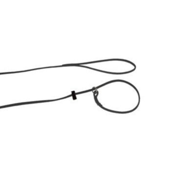 Alac Utstillingskobbel Lær Retriever Ring med stopp 6mm x 160cm