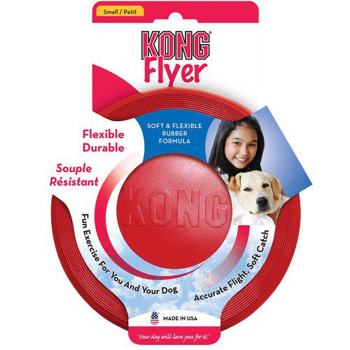 KONG Flyer Frisbee Hundeleke ø 18 cm KONG Flyer Frisbee Hundeleke ø 18 cm
