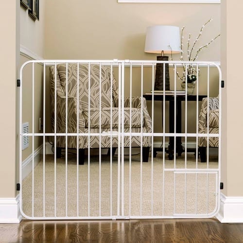 Carlson grind big tuffy justerbar m.kattedør 81x66-107cm