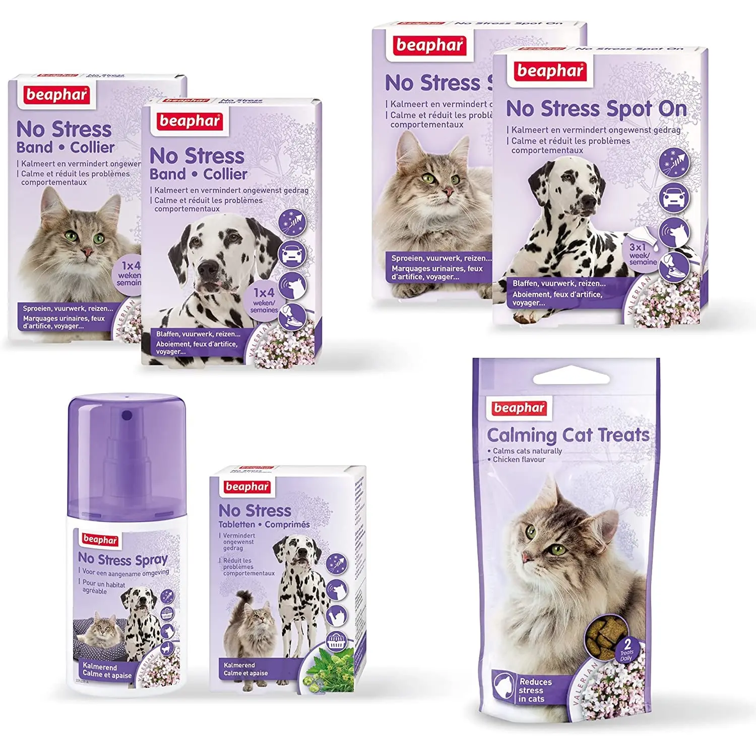 Beaphar Calming Treats Cat Beroligende Godbiter til katt
