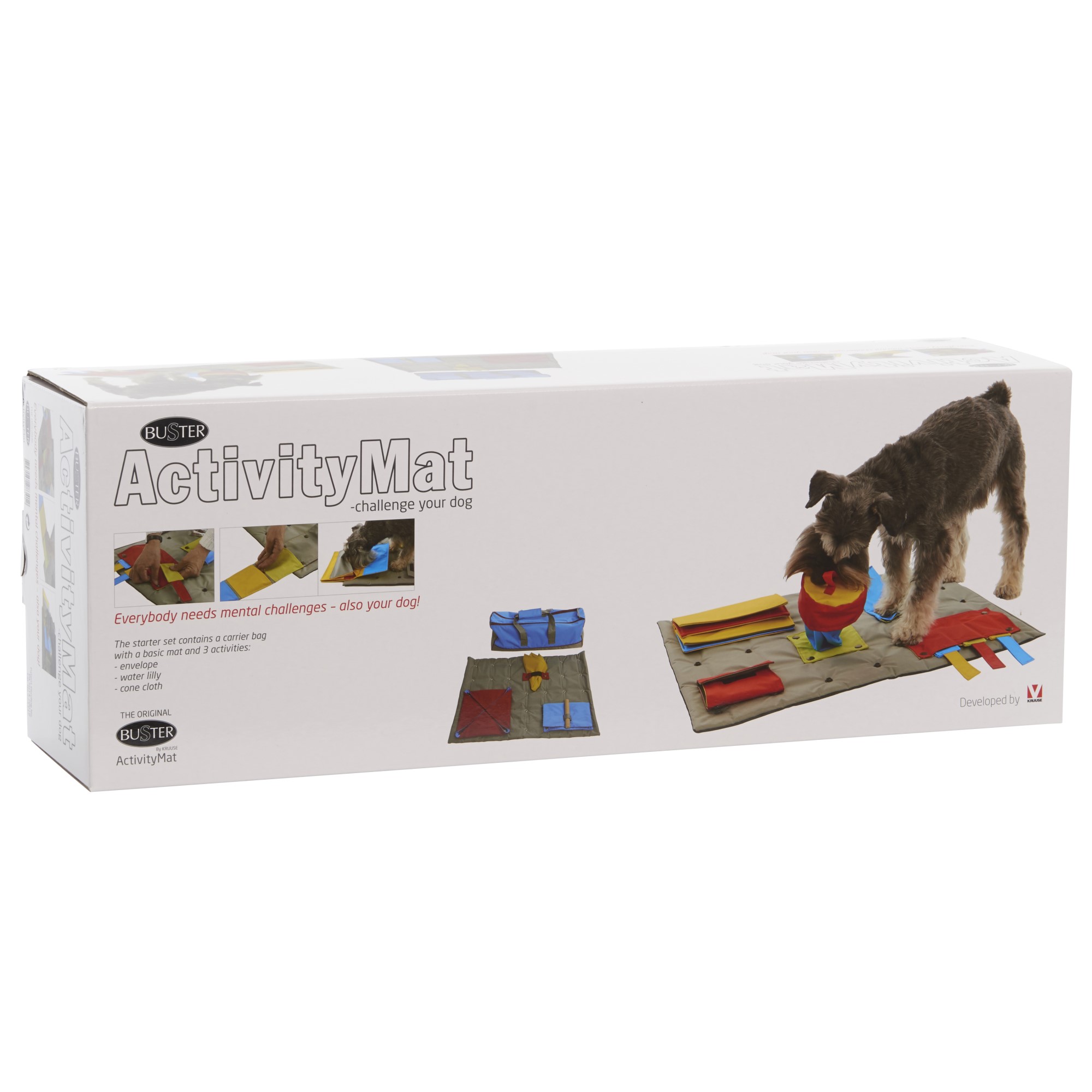 Buster ActivityMat Startersett Aktivitetsmatte Hjernetrim Hund