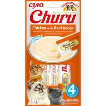 Ciao Churu katt Kylling med biff 4stk