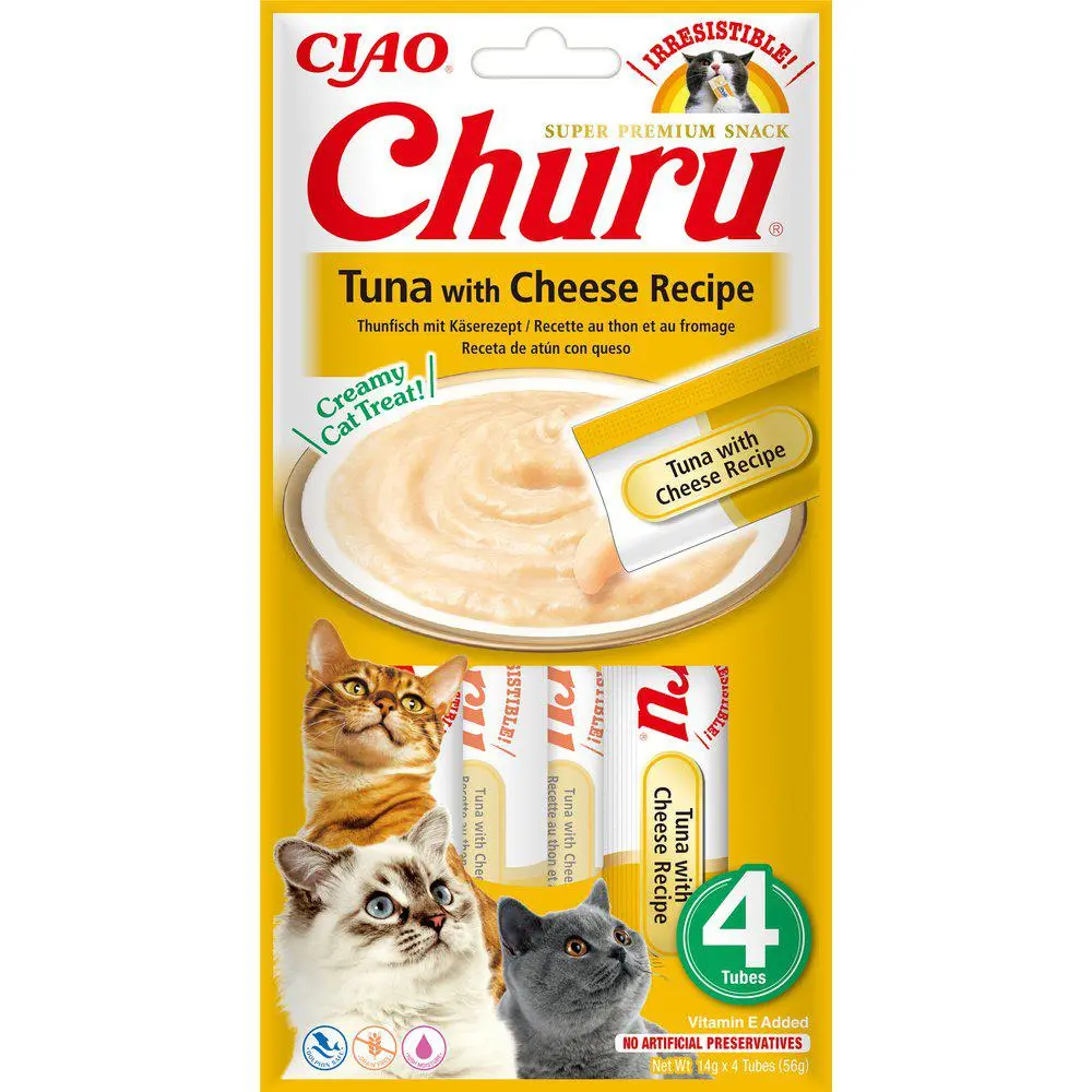 Ciao Churu katt Tunfisk med ost 4stk