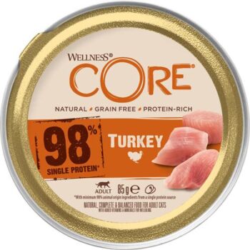 CORE 98 kalkun katt 12 x 85g