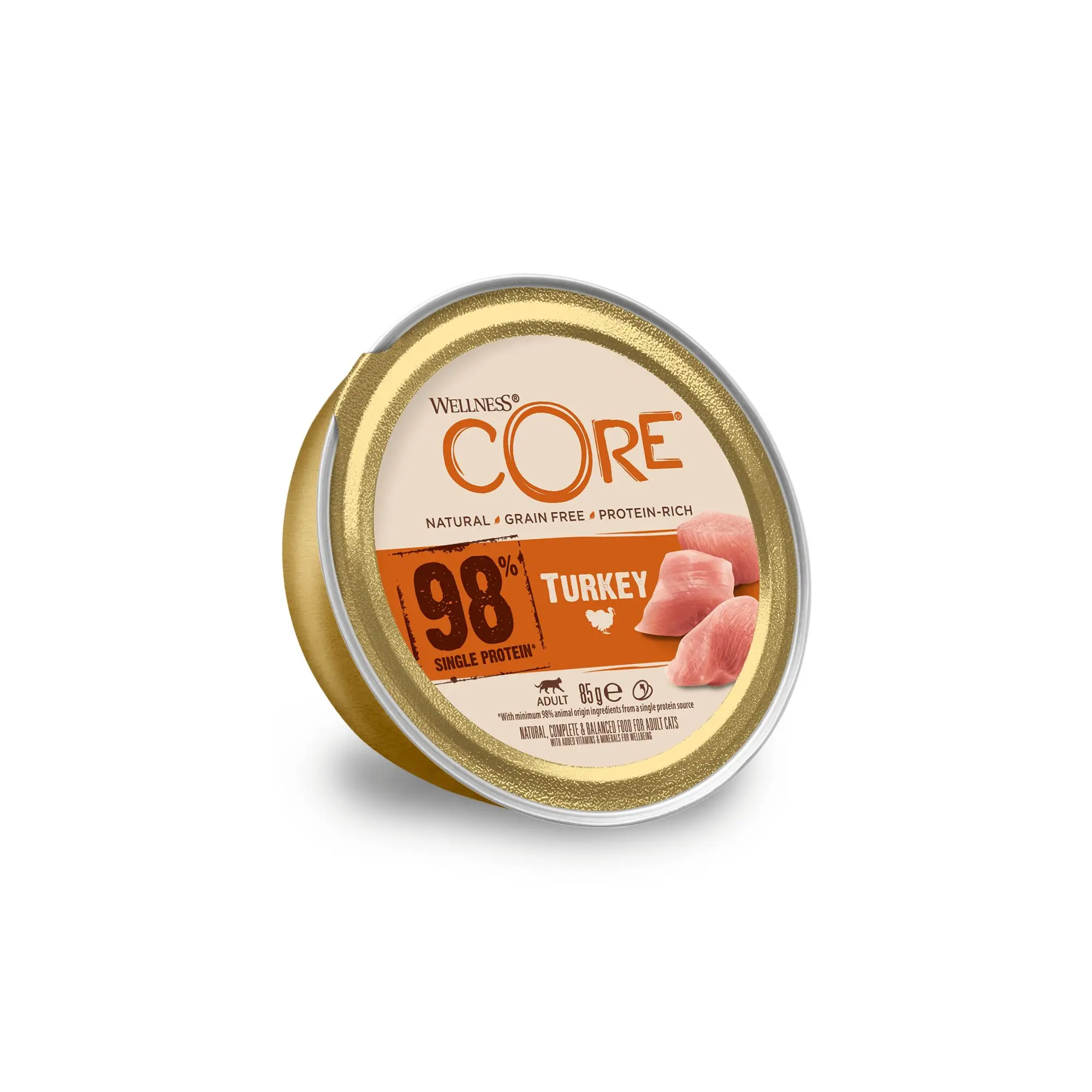 CORE 98 kalkun katt 12 x 85g