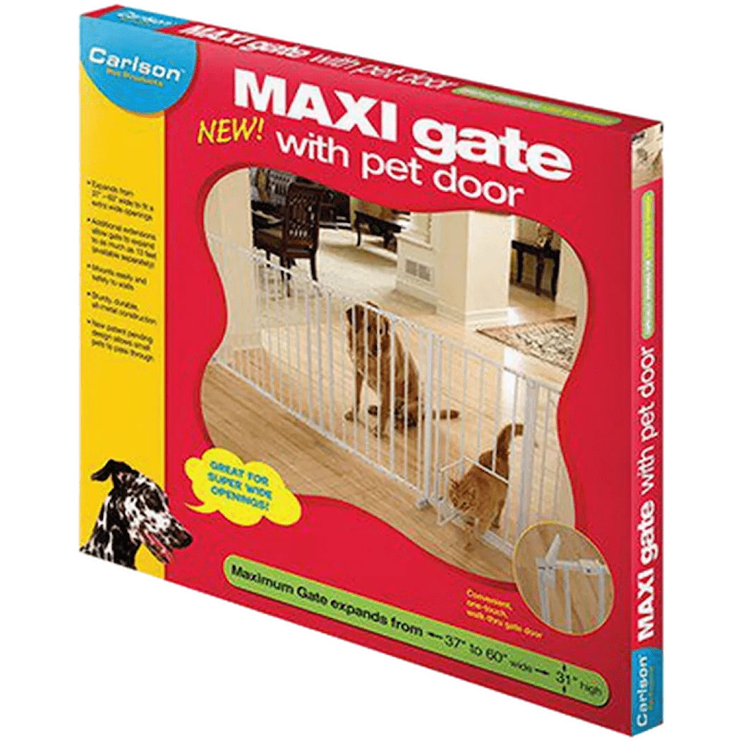 Carlson grind maxi walk-thru med kattedør, 76x94-152cm