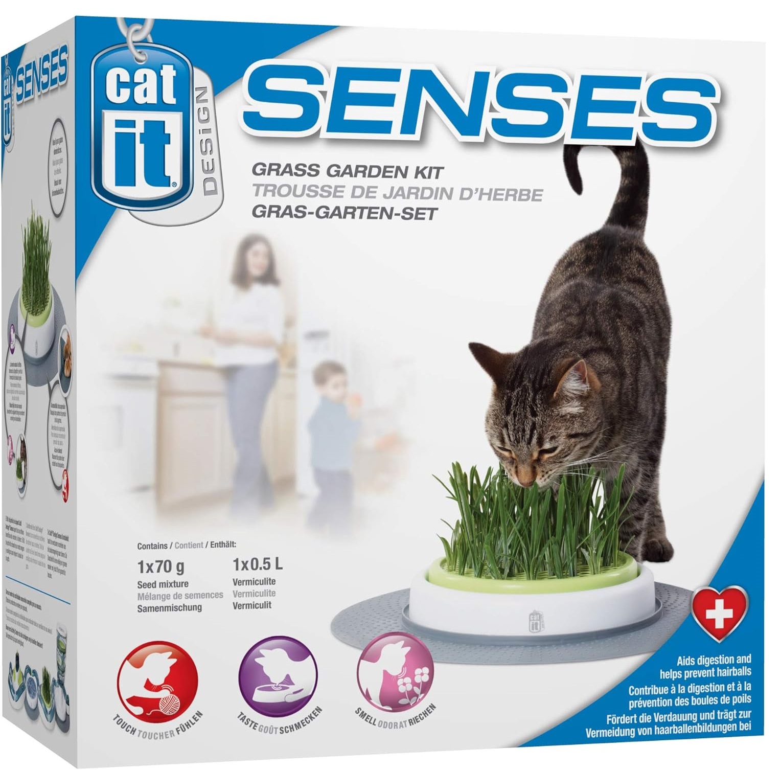 Catit Senses Grass Planter Kattegress-stasjon