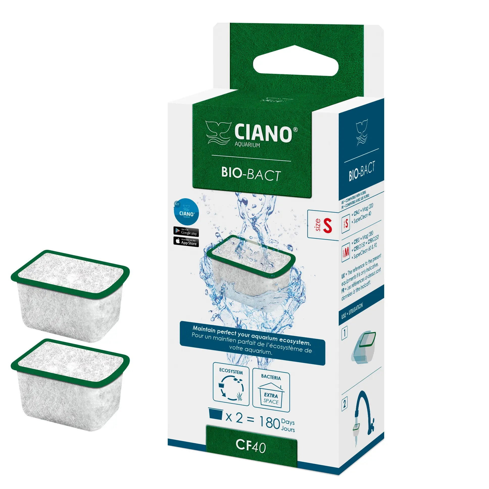 Ciano Filterkapsel Bio Bact Small Ciano Filterkapsel Bio Bact Small