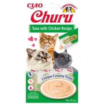 Ciao Churu katt Tunfisk med kylling 4stk
