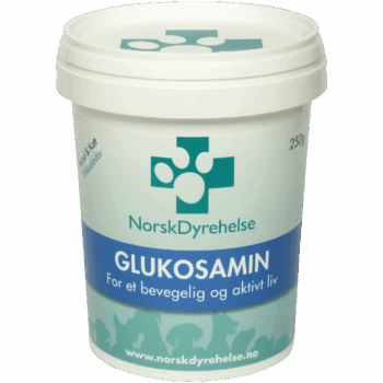 Norsk Dyrehelse Glukosamin Kosttilskudd Hund 250 g