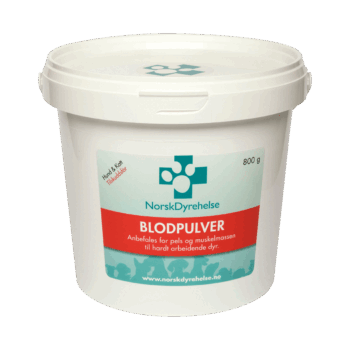 Norsk Dyrehelse Blodpulver 800 g