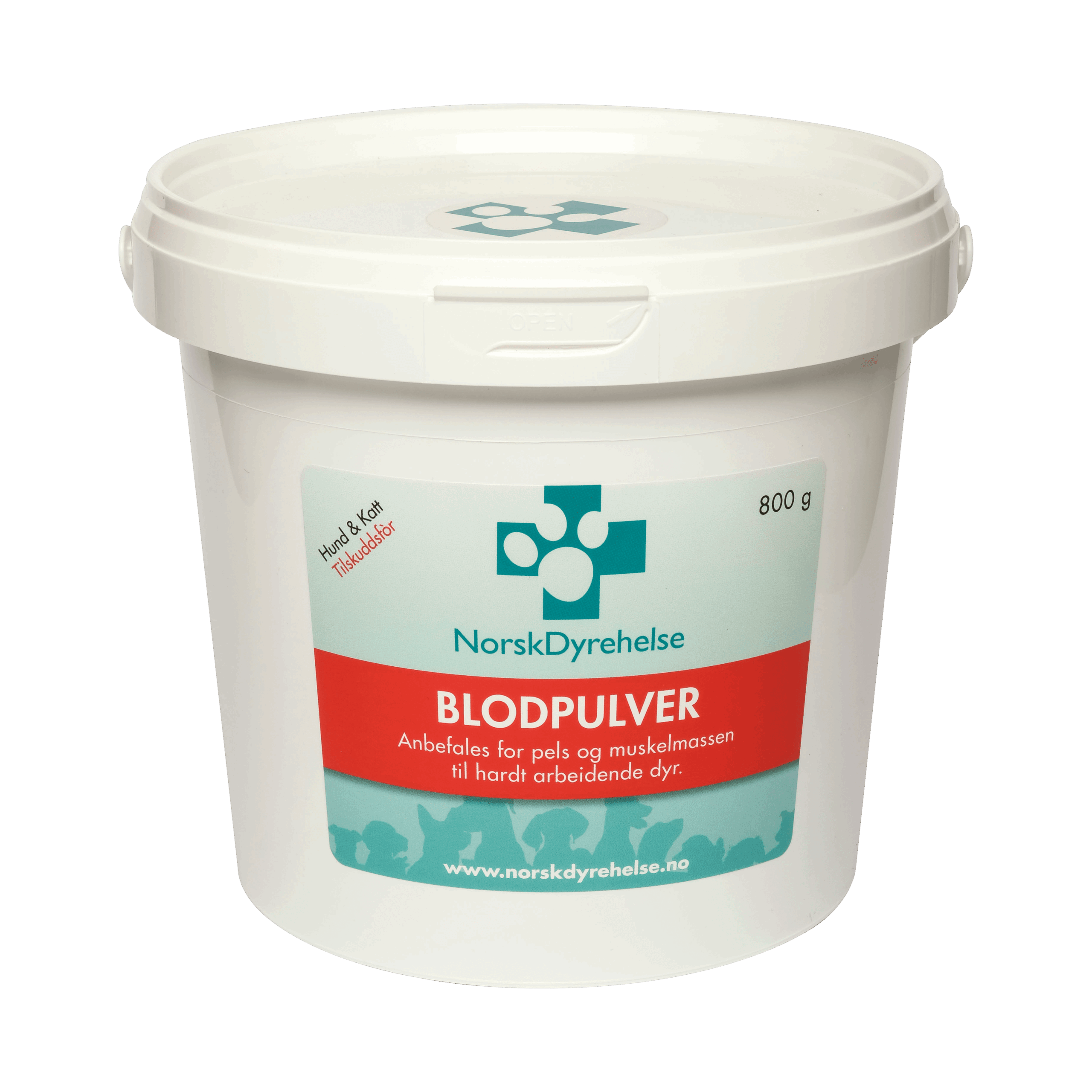 Norsk Dyrehelse Blodpulver 800 g Norsk Dyrehelse Blodpulver 800 g