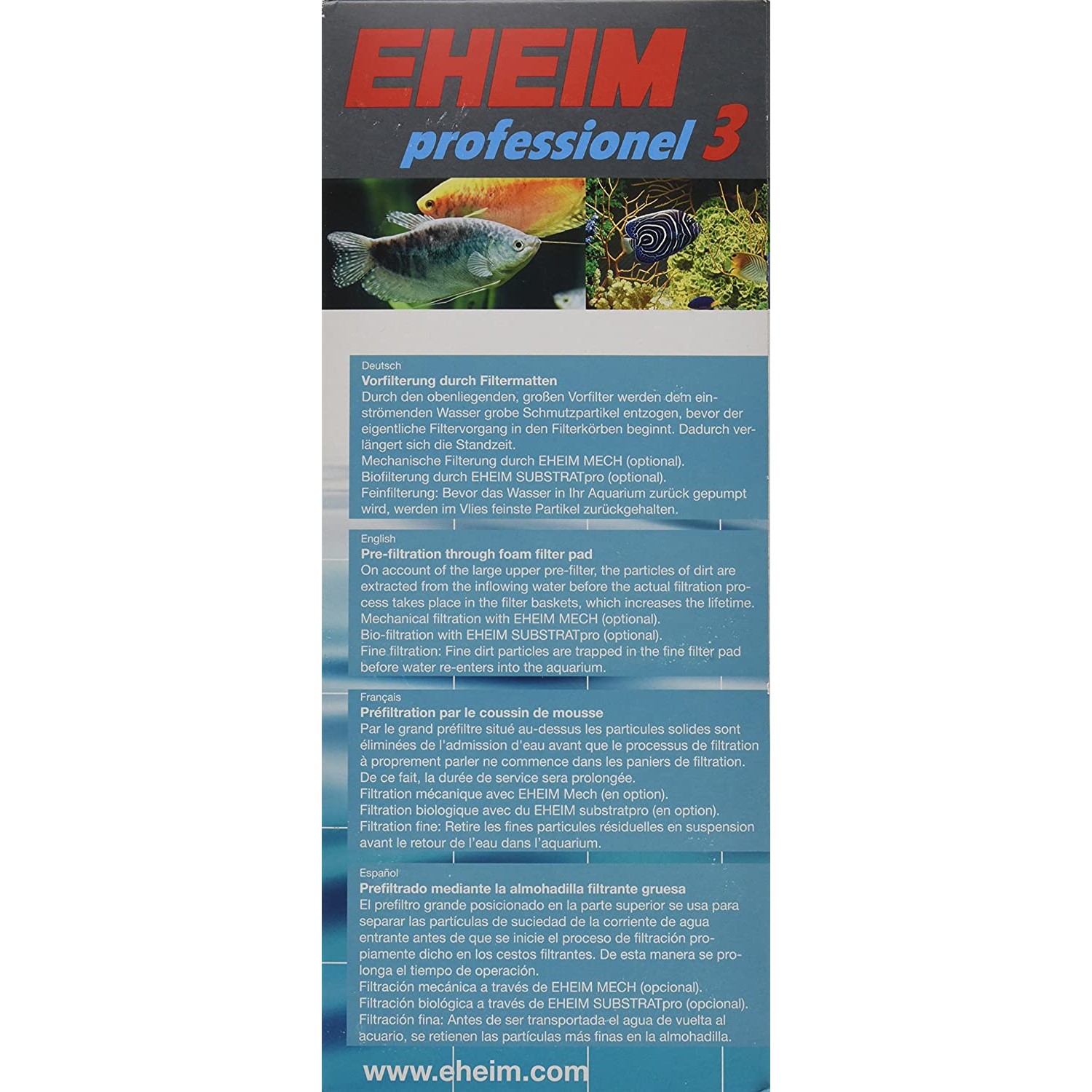 Eheim filtersett Pro3 1200 XL og 1200 XLT -2616802