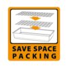 Ferplast Giulietta 6 Svart-tre 81x41x64cm Ferplast Giulietta 6 Svart-tre 81x41x64cm