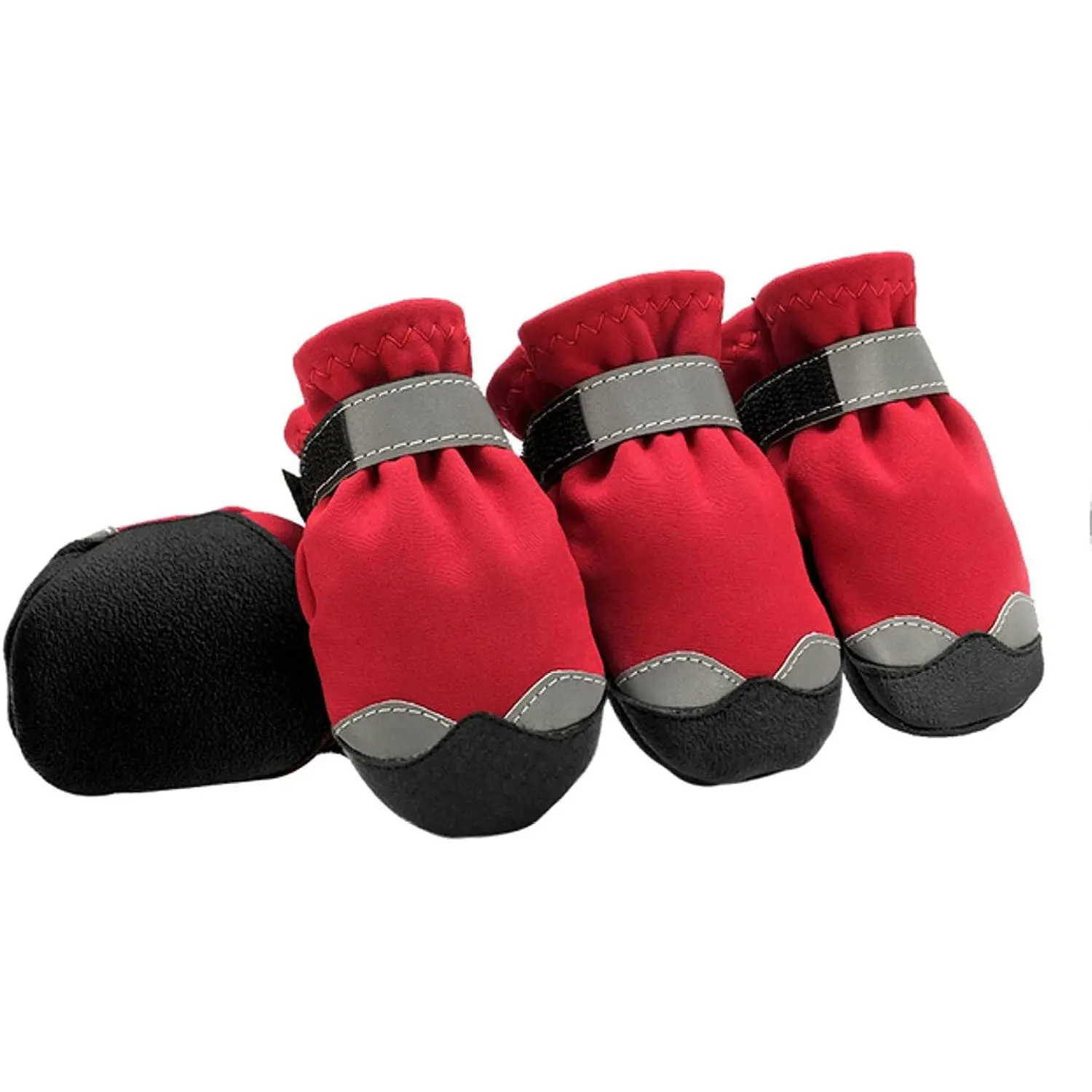 Fòret potesokk-hundesokk med forsterket såle