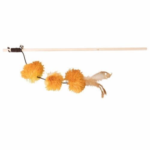 Viftepinne med pompom baller