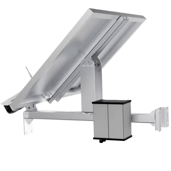 solcellepanel 60W med 20Amp batteri