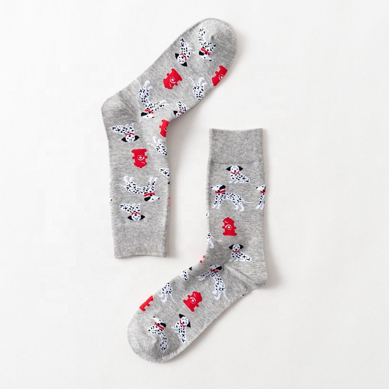 Valp dalmatiner og Brannhydrant sokk