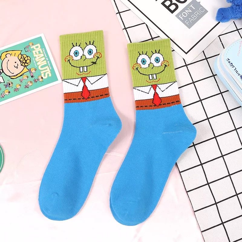 Sokker med Svampebob Karakterer