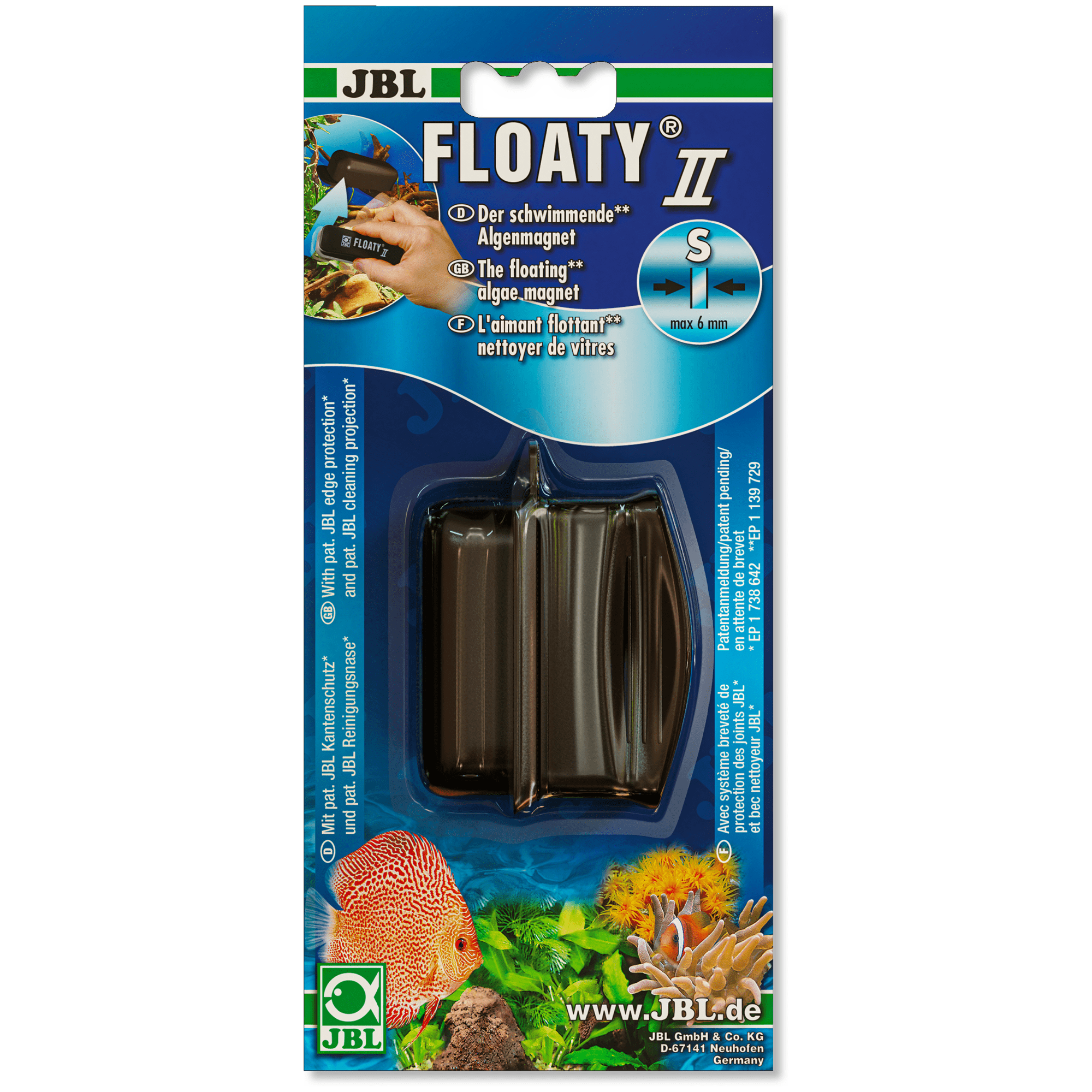 JBL Floaty II Algemagnet Flytende JBL Floaty II Algemagnet Flytende