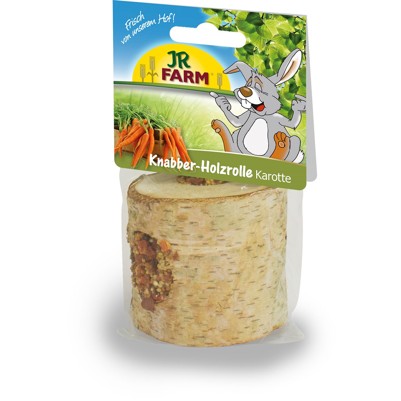 JR Farm trestamme fylt med gulrot 100gr JR Farm trestamme fylt med gulrot 100gr